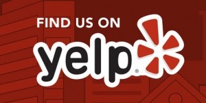 find us on yelp